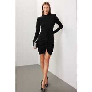 Ronny Kobo x RTR  Ruched Mini Dress